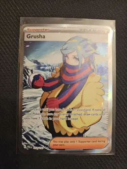 Pokemon TCG Grusha Paldea Evolved Trainer Full Art Ultra Rare Card 253/193 - Image 1