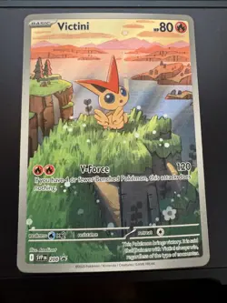 Victini 208 Sv: Scarlet & Violet Black Star Promo Card NM #208 - Image 1
