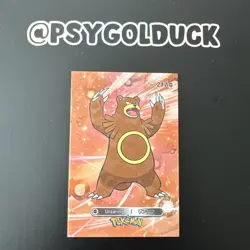Pokemon Peru Database Card Ursaring - Image 1