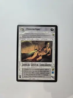 Princess Leia Organa Star Wars Decipher Game Card 1995 - Image 1