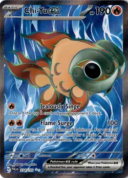 Chi-Yu ex 234/193 Sv02: Paldea Evolved Holo Pokemon Card - Image 1
