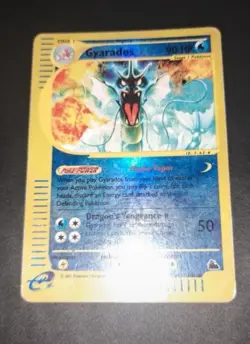 Pokemon Card-Gyarados-11/144-Reverse Holo-Skyridge-ENG- Played - Image 1