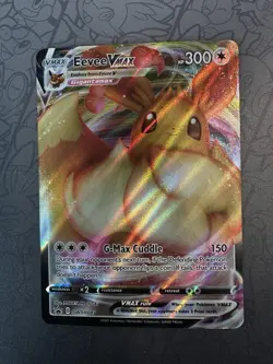 Eevee VMAX SWSH087 SWSH: Sword & Shield Promo Cards Holo - Image 1