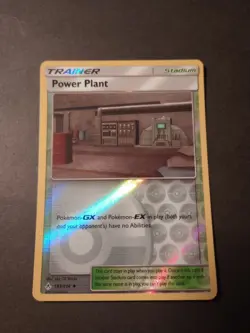 Pokemon Unbroken Bonds Power Plant Reverse Holo Trainer Card 183/214 LP - Image 1