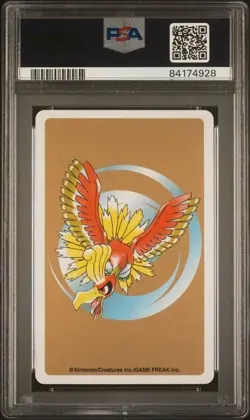 Pokemon Gold Poker Playing Card Stantler of Diamonds #234 PSA 10 Mint - Image 2