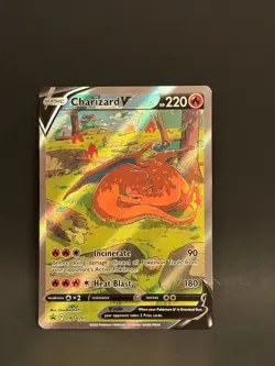 Charizard V SWSH260 Promo SWSH Black Star Pokemon Near Mint - Image 1