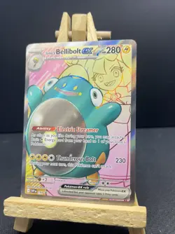 Ionos Bellibolt Ex Black Star Promo 194 Pokemon Journey Together Full Art - Image 1