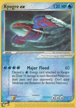 Damaged Kyogre EX - 1 - Nintendo Power Magazine (October 2003) Pokemon Nintendo - Image 1