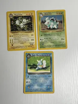 Vintage WOTC Pokemon TCG Legendary Collection Lot (3) HP - Image 1