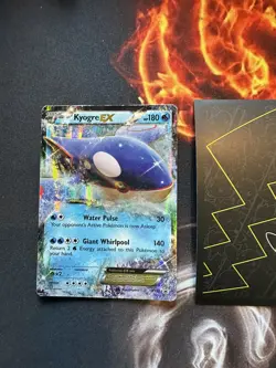 Pokemon Kyogre-EX - XY41 - Legends of Hoenn Collector's Tin Promo 196🔥MP🔥 - Image 1