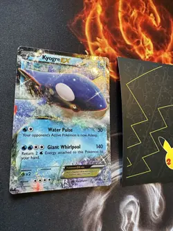 Pokemon Kyogre-EX - XY41 - Legends of Hoenn Collector's Tin Promo 196🔥MP🔥 - Image 2