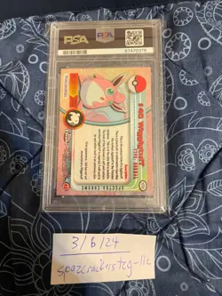 Pokemon PSA 8 Wigglytuff #40 TOPPS Chrome T.V. Spectra;FREE SHIPPING!!! - Image 2