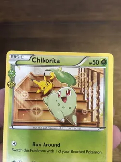 Pokemon TCG Chikorita XY Generations Radiant Collection RC1/RC32 - Image 2