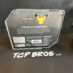 Pokemon 25th Anniversary Celebrations Tin Set: Lance's Charizard & Dark Sylveon - Image 3
