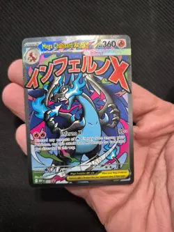 POKEMON TCG MEGA CHARIZARD X EX 023 BLACK STAR PROMO PERFECT CONDITION 10/10 - Image 1