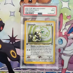 PSA 9 2001 Pokemon 1st Edition Smeargle 11/75 Neo Discovery Holo MINT 💎 - Image 1