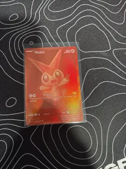 Red Victini English Pokemon White Flare Black Bolt WHT EN 172/086 - Image 1