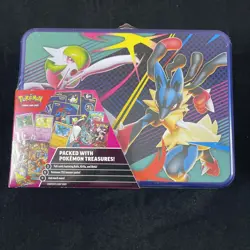 Pokemon TCG 2025 Fall Collector Chest Tin Sealed New - Image 1