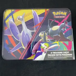 Pokemon TCG 2025 Fall Collector Chest Tin Sealed New - Image 2