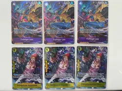 Trafalgar Law Illustration Box Vol.6 P-093 One Piece Promo Cards Foil Rosinante - Image 1