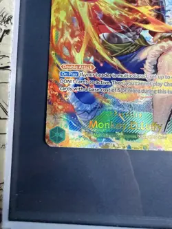OP13-118 Monkey D. Luffy SEC One Piece TCG Carrying On His Will - Image 4