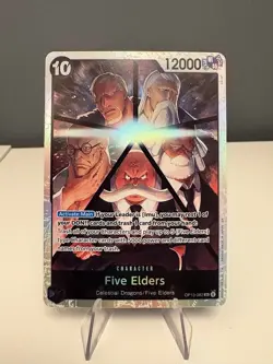One Piece TCG - Five Elders OP13-082 - Carrying on His Will SR English - Image 1