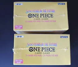 One Piece OP07 Booster Boxes x2 500 Years in the Future - SEALED - 1 Day Ship - Image 5
