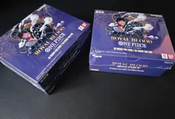 One Piece OP10 Booster Boxes x2 - Royal Blood, English - Sealed (1 corner dmg⬇) - Image 2