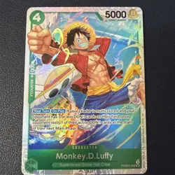 Monkey.D.Luffy PRB02-005 - One Piece TCG - SR Foil Near-Mint English - Image 2