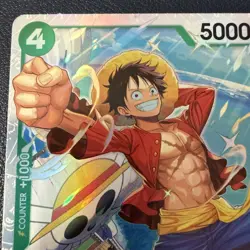 Monkey.D.Luffy PRB02-005 - One Piece TCG - SR Foil Near-Mint English - Image 4