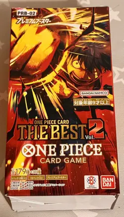 ONE PIECE Card Game Premium Booster The Best Vol.2 Box PRB-02 Japanese BANDAI - Image 1