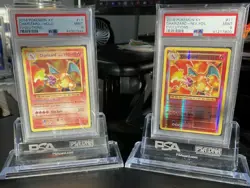 PSA 9 MINT Charizard XY Evolutions HOLO & REVERSE HOLO RARE Pokemon Card 11/108 - Image 1