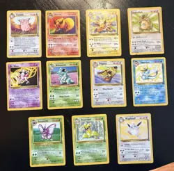 Pokemon Jungle Collection 41/48 Non-Holo Cards Vintage 1999 Near Complete Lot - Image 1