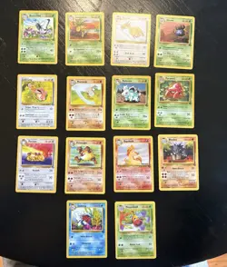Pokemon Jungle Collection 41/48 Non-Holo Cards Vintage 1999 Near Complete Lot - Image 2