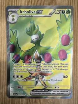 Arboliva ex 207/182 Ultra Rare Pokemon Card TCG 2025 S&V Destined Rivals NM - Image 1