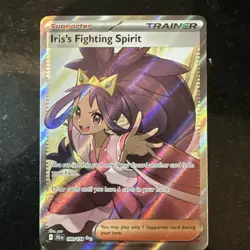 Pokemon TCG Iris's Fighting Spirit Journey Together Card 180/159 - Image 1