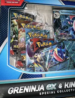 Pokemon Trading Card Game Greninja Ex and Kingdra Ex- Special Collection Box - Image 2