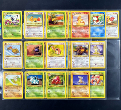 1999 Pokemon JUNGLE Set COMPLETE Non Holo UNCOMMON COMMON Cards #31-64 Lot NM+ - Image 1