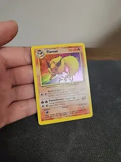 Flareon 10/110 Holo Rare Legendary Collection 2002 Pokemon Card TCG - Image 4