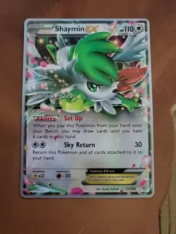 Pokemon Card TCG: Shaymin EX 77/108 - World Championships 2016 - Image 1