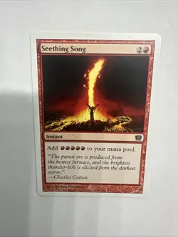 Seething Song 9th Edition Regular - MTG - Magic The Gathering - Unplayed - Image 3