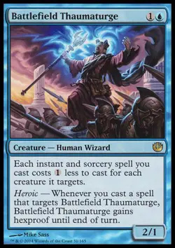 Magic the Gathering MTG Battlefield Thaumaturge (31) Journey into Nyx LP - Image 1