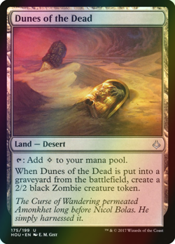 MTG Dunes of the Dead Foil ** Hour of Devastation ** English (NM) - Image 1