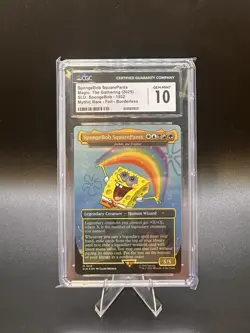 🌈SpongeBob SquarePants🌈- Jodah, the Unifier Secret Lair Drop MTG *FOIL* CGC 10 - Image 1