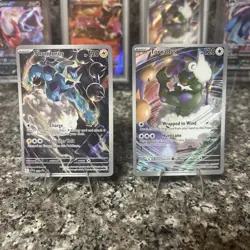Tornadus 210 & Thundurus 209 Pokemon TCG Black Bolt White Flare ETB Promo Cards - Image 2