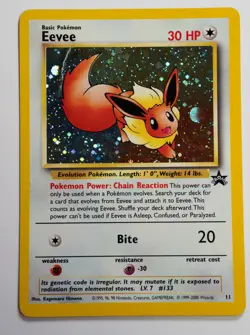 Pokemon - Eevee 11/53 - Black Star Promo Holo - WOTC - Image 1