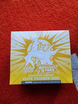 Brilliant Stars Pokemon Center ETB Pokemon TCG Sword & Shield Elite Trainer Box - Image 1