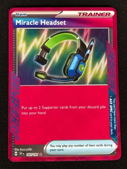 Pokemon Miracle Headset 183/191 ACE SPEC Holo (NM) - Image 1