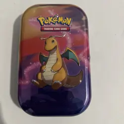 Pokemon TCG KANTO Power Dragonite Mini Tin EMPTY Tin NO PACKS - Image 1