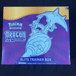 2018 Pokemon Dragon Majesty Elite Trainer Box Sealed - Image 1